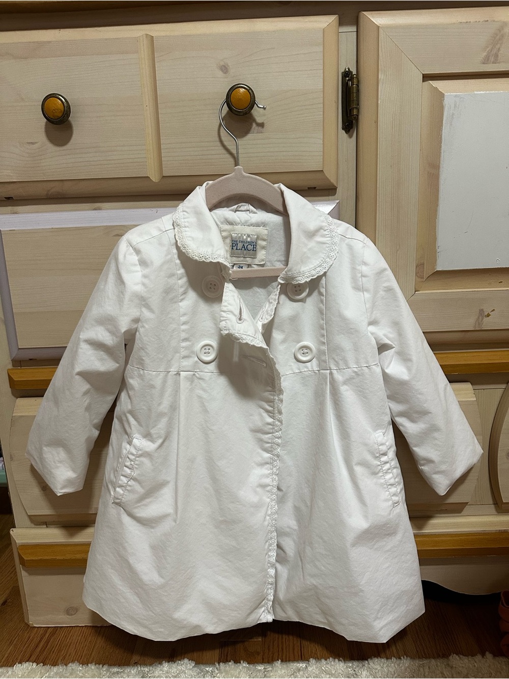 The Children’s Place White Dress Coat